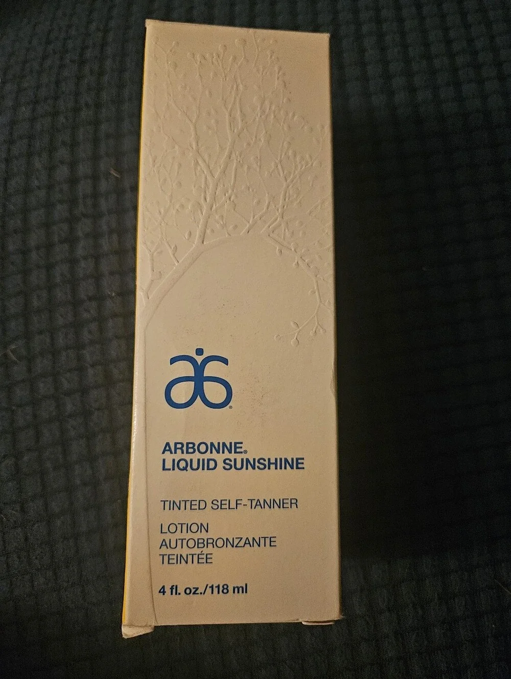 Arbonne Liquid Sunshine Tinted Self Tanner Lotion 4 oz New In Box